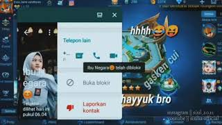 Story WA - Bro hayuk mabar, bentar bro kita blokir nomer doi dulu [Game MLBB]