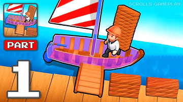 Ship Craft - Gameplay Walkthrough Part 1 - Build & Rule the Seaport (iOS, Android)