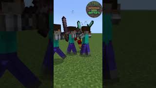 Villitama vs Herobrine | MCBE | MobBattle #short #shorts #minecraft #herobrine #addon #mcpe #gaming