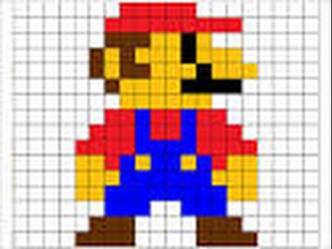 PIXEL ART - MÁRIO - YouTube