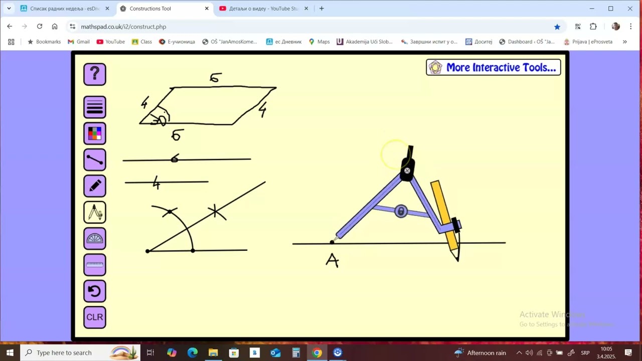 Konstrukcija paralelograma