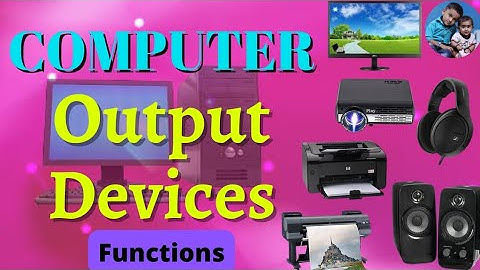 #outputdevices #computer #output devices and functions #important outputdevices  @JominJomal