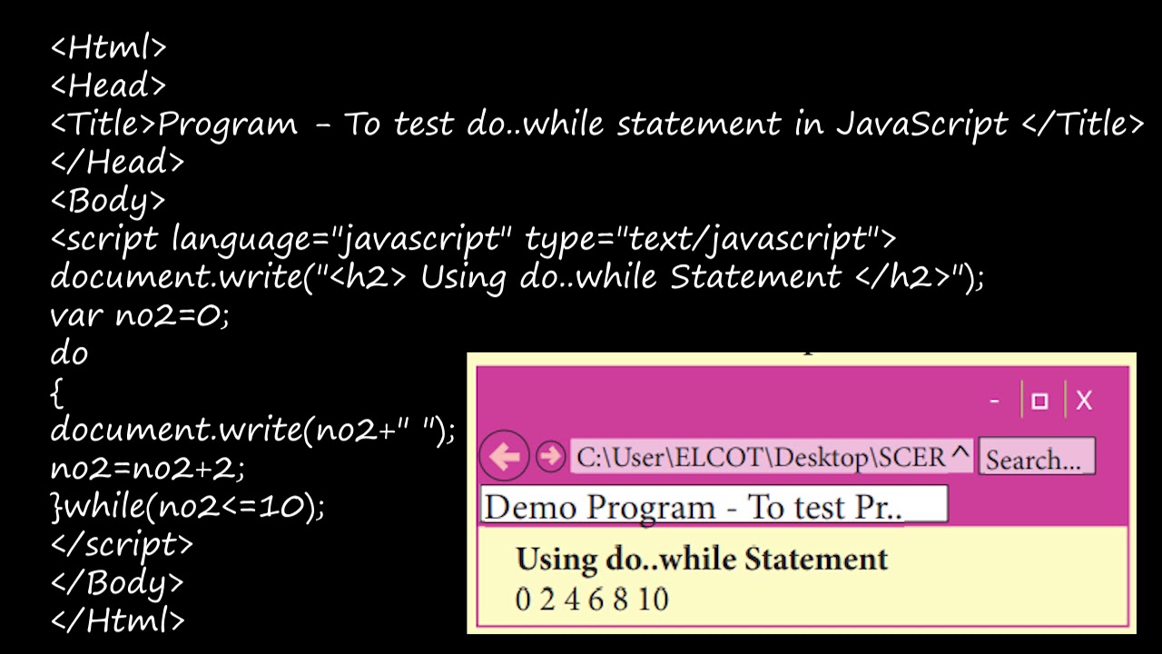 Grade 11 | Computer Applications | Java do while loop | 10.12.2020 | 10 ...