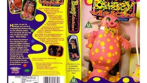 Blobby Vision (1994 UK VHS)