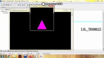 Contoh 10 penggunaan OpenGL pada Dev C++