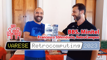BBS, Minitel and Videotel in 2023? ChatGPT? 🚀 With Francesco Sblendorio of RetroCampus.