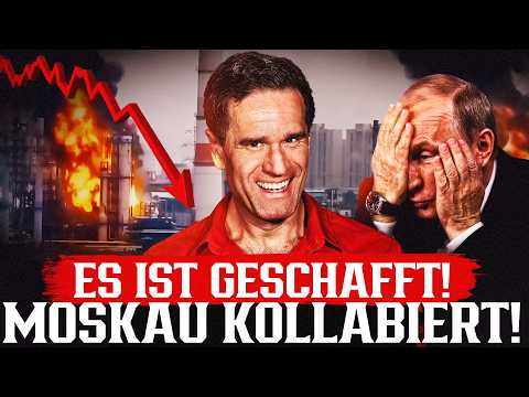 PAUKENSCHLAG! GRÖSSTE RAFFINERIE MOSKAUS ZERSTÖRT! SCHWERE FOLGEN FÜR PUTIN!