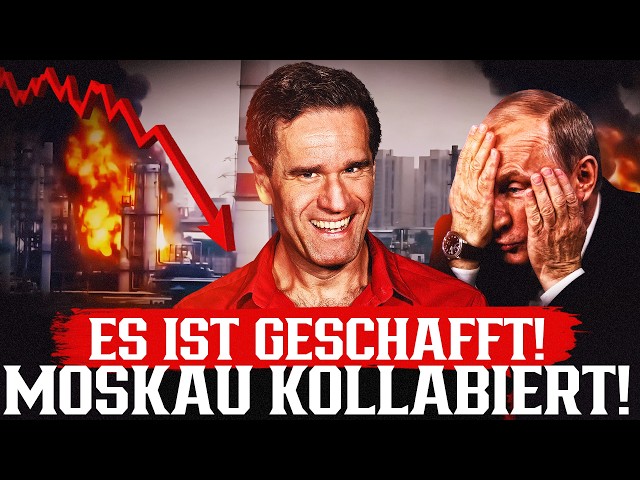 PAUKENSCHLAG! GRÖSSTE RAFFINERIE MOSKAUS ZERSTÖRT! SCHWERE FOLGEN FÜR PUTIN!
