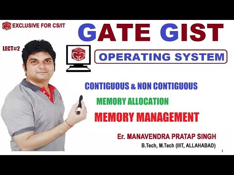 Contiguous Memory Allocation | Non Contiguous Memory Allocation | in os | with example