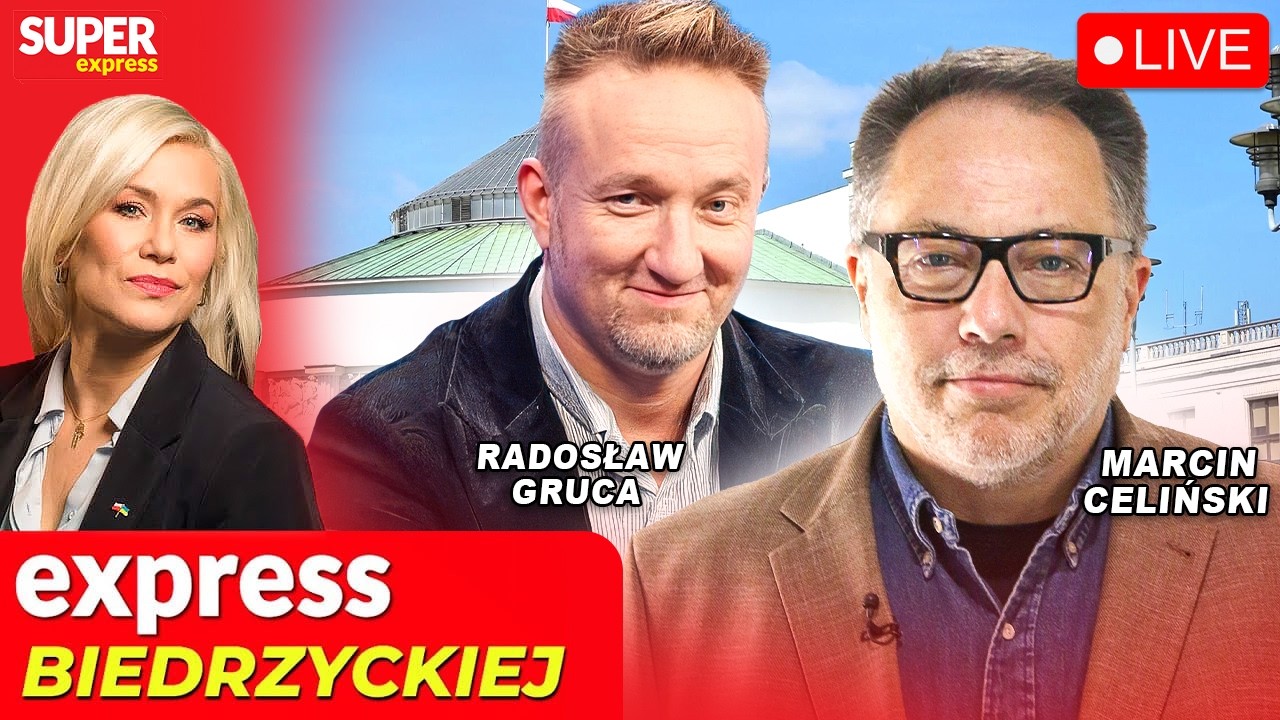 🔴 EXPRESS BIEDRZYCKIEJ | RADOSŁAW GRUCA, MARCIN CELIŃSKI [NA ŻYWO]