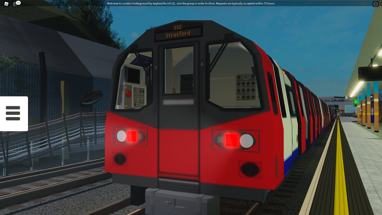 Roblox London Underground Simulator: Train spotting 09-09-2021