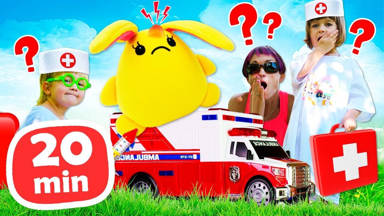 Gli episodi più divertenti con il coniglietto Lucky. Una mamma per Lucky. Video per bambini piccoli