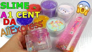 SLIME DA 1 CENTESIMO COMPRATI DA ALIEXPRESS! COME SARANNO? Iolanda Sweets