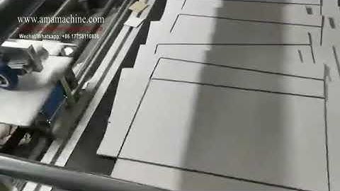 Bidirectional Grooving Machine | Automatic Rigid Box Grooving Machine