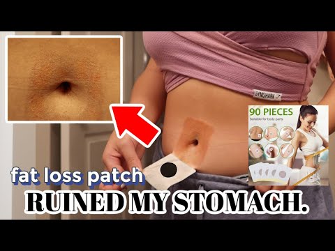 Tiktok *FAT BURNER* Weightloss Patches Completely Destroyed My Belly :(