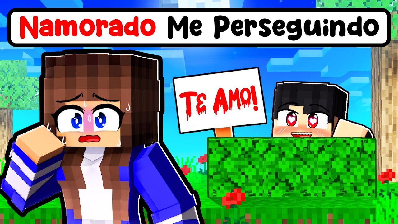 MEU NAMORADO está me PERSEGUINDO no Minecraft ◂Miika▸