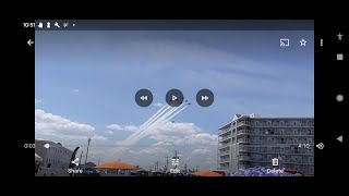 Ocean City Maryland 2022 Air Show - Thunderbirds Full Squadron