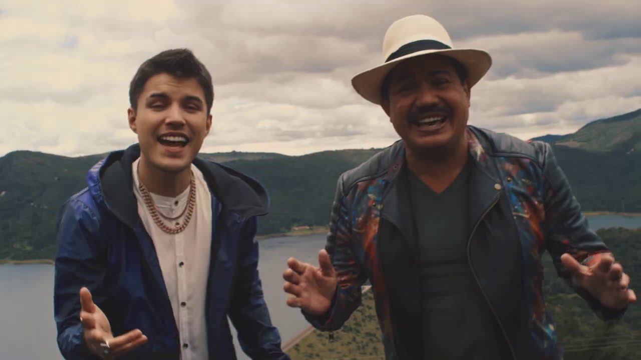 LA DIOSA Y EL PECADOR - LUIS SILVA Y DENNIS FERNANDO  (Video Oficial)