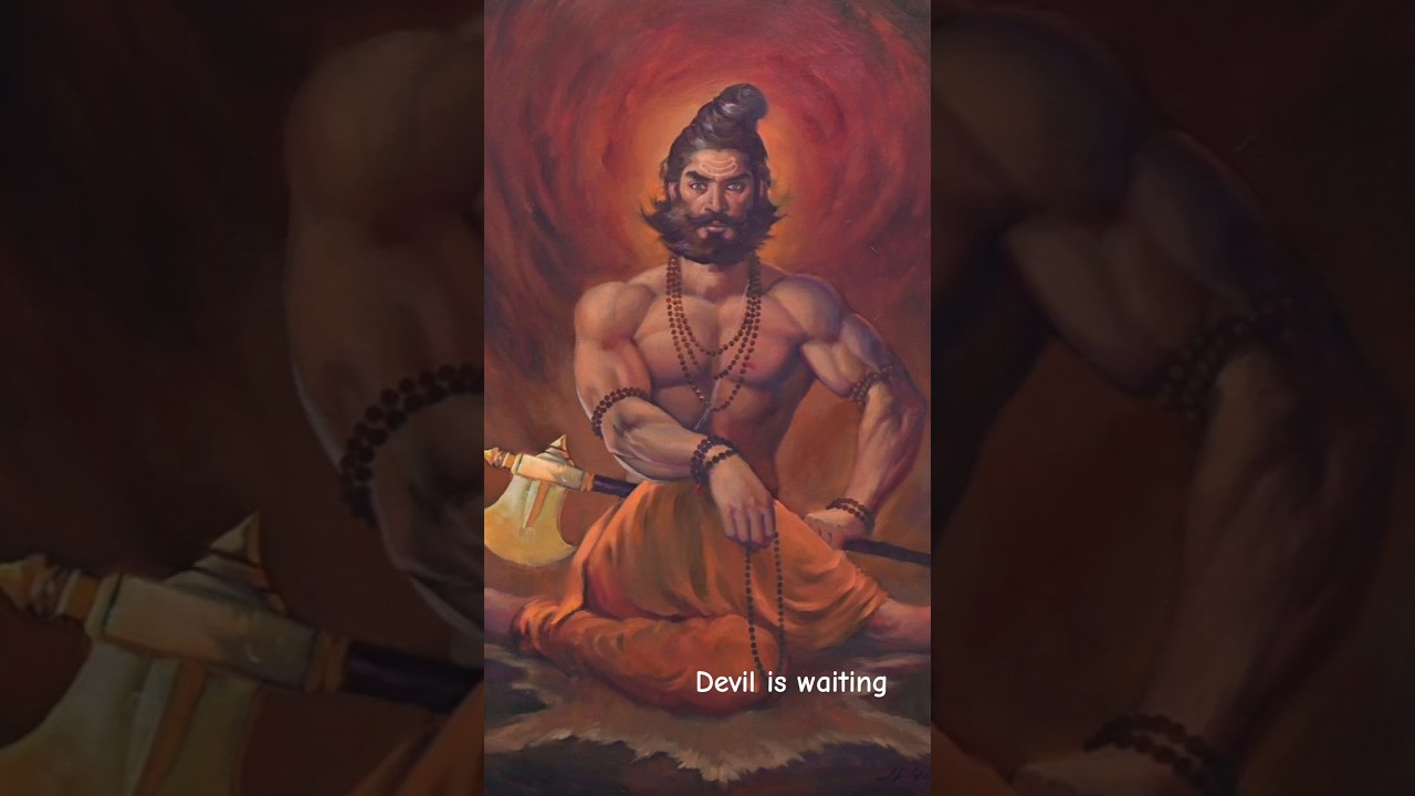 Parshuram Ji krodhit mudra mein #hindufestival #attitudestatus