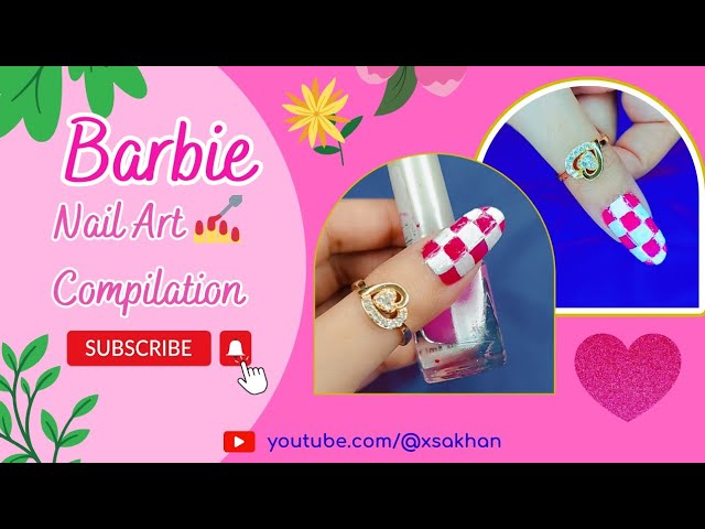 16 Barbie-Inspired Nail Designs That Channel Your Inner Barbie