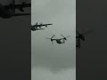 USAF MC130 and Osprey fly past RIAT 23 #shorts