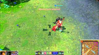 Nidalee is runing like SPEEDY GONZALES !!!!