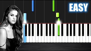 Selena Gomez - Kill Em With Kindness - EASY Piano Tutorial by PlutaX