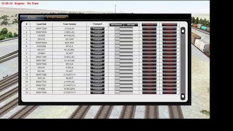AI Train info Run8