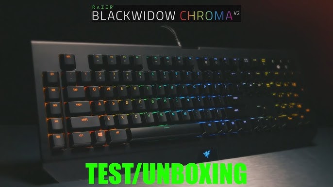 Cowcot TV] Présentation clavier Razer Blackwidow Chroma 