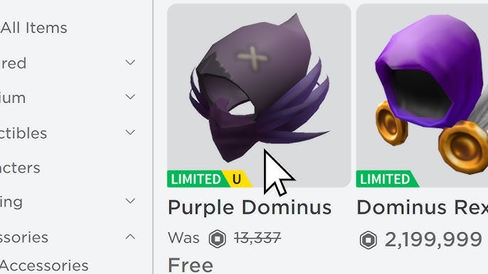 Every Working Roblox Dominus Promo Code 2023! 