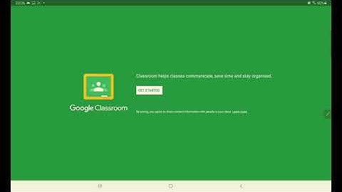 How to download and install Google Classroom in an Android device