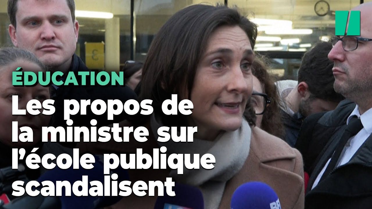 La nouvelle ministre de l'éducation se justifie d'avoir scolarisé ses ...