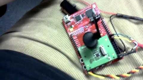 LPC Xpresso CC2500 RC Differential Drive Robot