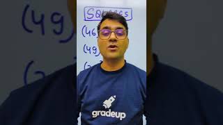 Square of numbers (near 50) | Become Human Calculator with Sandeep Sharma Sir | Gradeup #shorts
