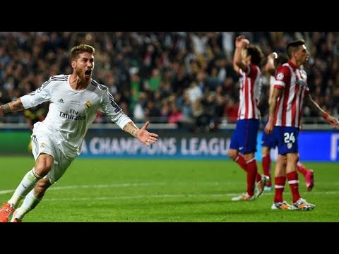 Gol de Sergio Ramos a Atletico de madrid Final UCL 2014 (Relatos Mariano Closs)