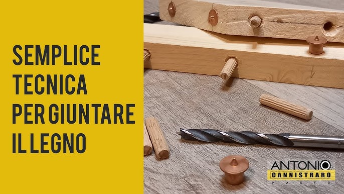 Wolfcraft sistema per spine in legno: come si usa 