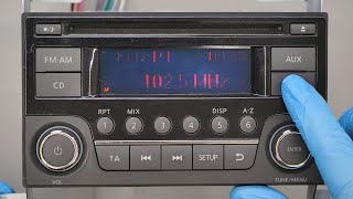 How To Replace Faulty Nissan Car Radio Display - Youtube