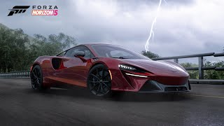 2023 McLaren Artura in Forza Horizon 5 (Forza Monthly Preview) - Horizon Race Off