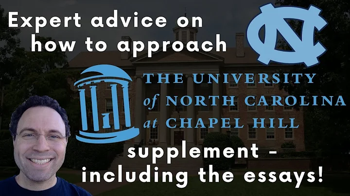 UNC Chapel Hill Supplement - What You Need to Know to Get In!