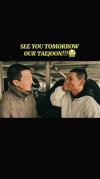 Taejoon are coming home tomorrow 😊😭 #bts #btsnamjoon #taehyung #btsv #btstaehyung #foryou #fyp
