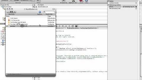 Xcode Tutorial: Simple Navigationally Based UIViewController Application (Part 1/2)