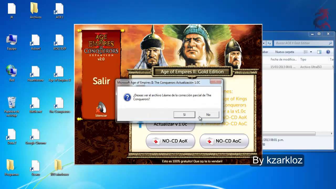 Descarga e Instalacion Age of Empire II Gold Edition(2015) YouTube