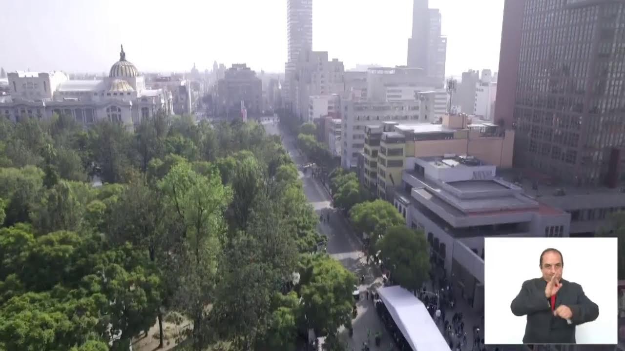 Ceremonia de Reconocimiento a la Policía de la Ciudad de México y Desfile Conmemorativo