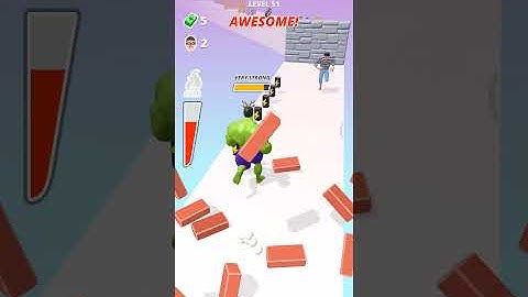 Muscle Rush Gameplay iOS,Android Walkthrough Level 51 #musclerush #shorts #androidgames