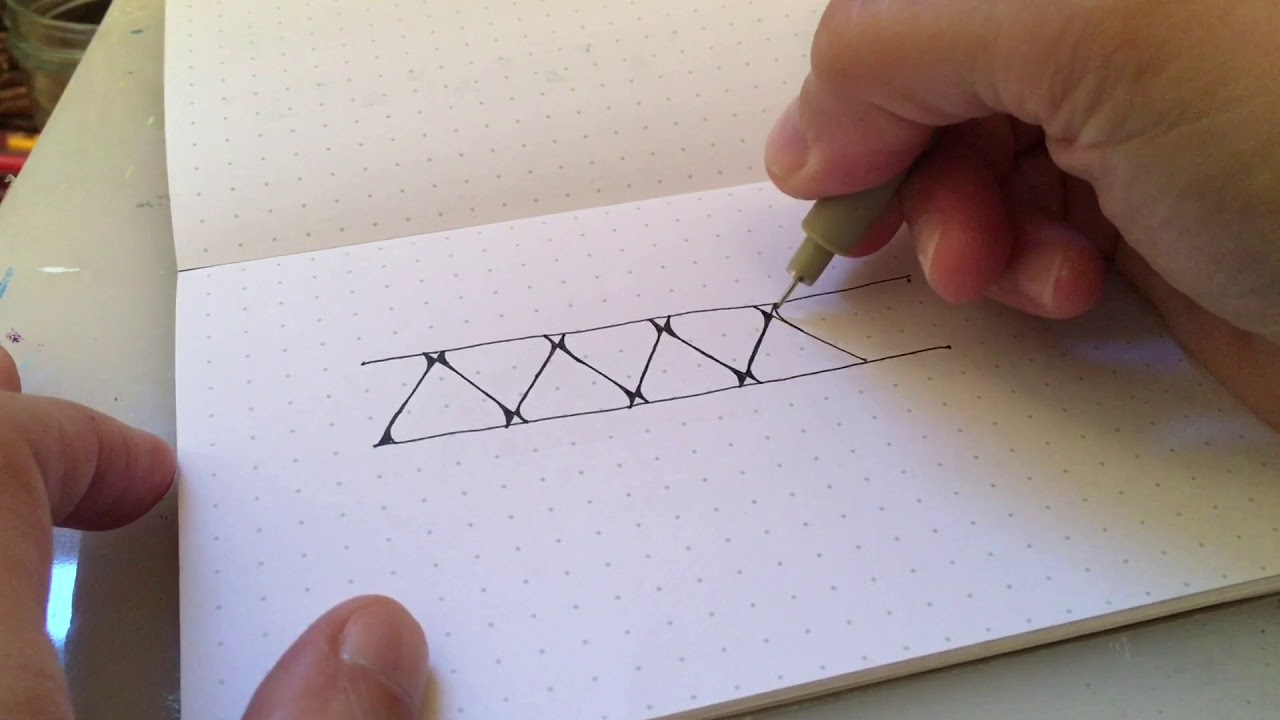 Drawing A Border - YouTube