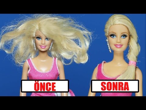 Yıpranmış Barbie Saçları Nasıl Düzeltilir | Yıpranmış Saçlara Bakım | EvcilikTV