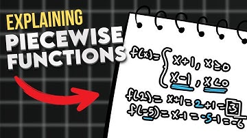 Piecewise Functions Explained Step-by-Step with Graphs