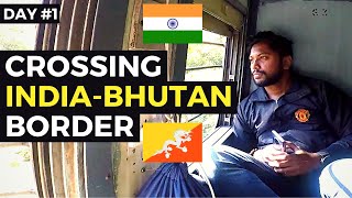 Entering BHUTAN | IMMIGRATION & scenic bus ride to THIMPHU capital | INDIA to BHUTAN BY ROAD & TRAIN