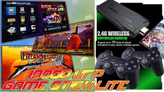 Game Stick Lite модель M8 10000 игр от 9 разных типов приставок РЕТРО Обзор