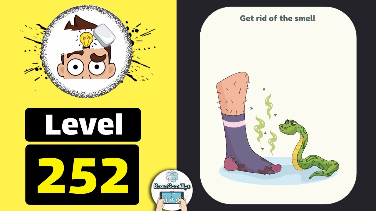 DOP 2: Delete One Part - Level 252 Get Rid Of The Smell Answer